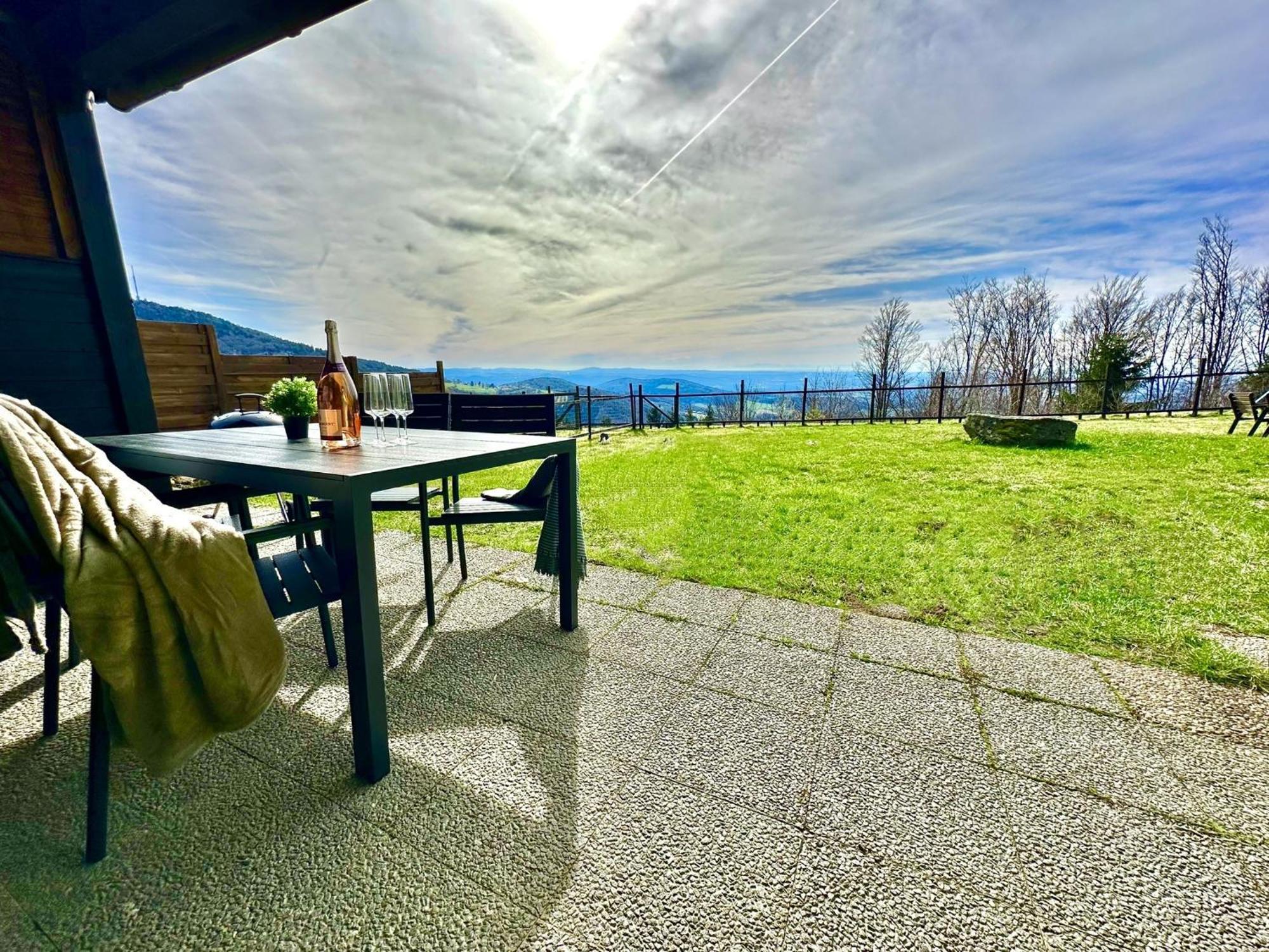 Gemuetliches Alpenblick Berg-Bungalow + Grosser Garten + Netflix! Schöfweg Екстериор снимка